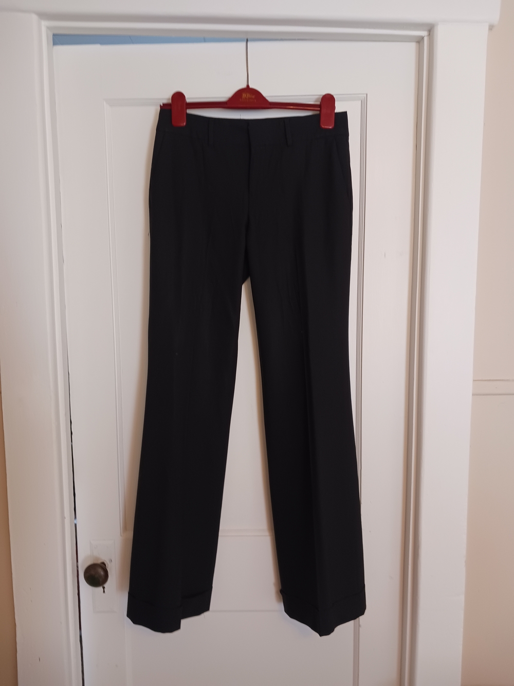 Banana Republic Black Womens Dress Pants - Wide Leg